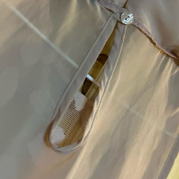 Papaya Sheer Blouse Blush M - Picture 3 of 5